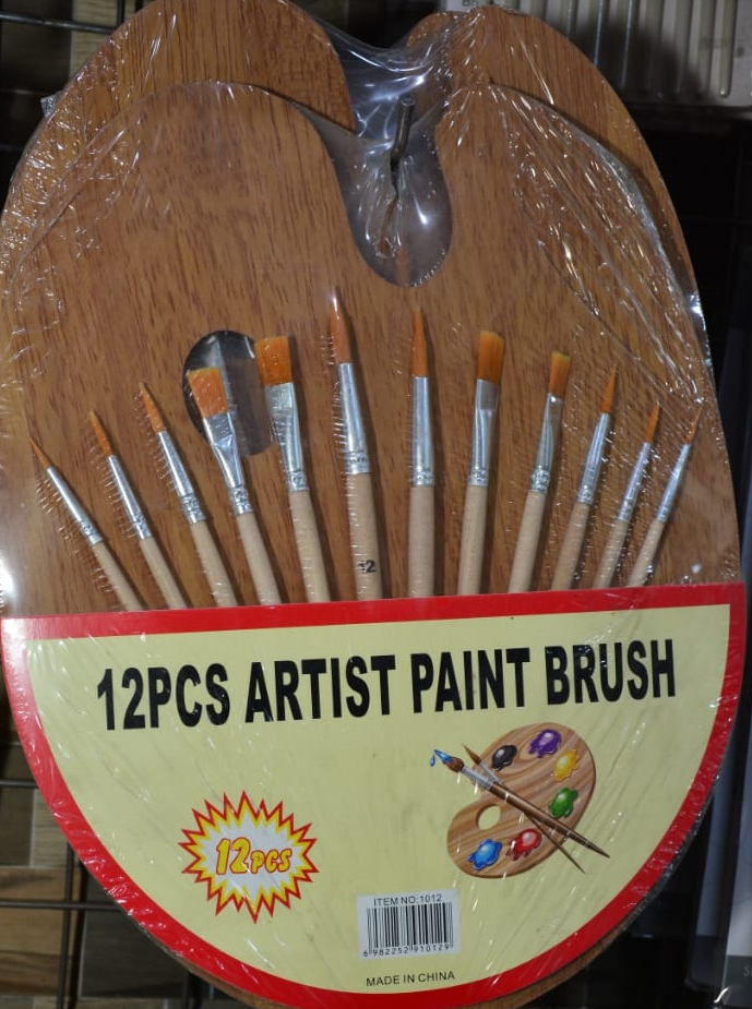 12PCS Artist Paint Brush