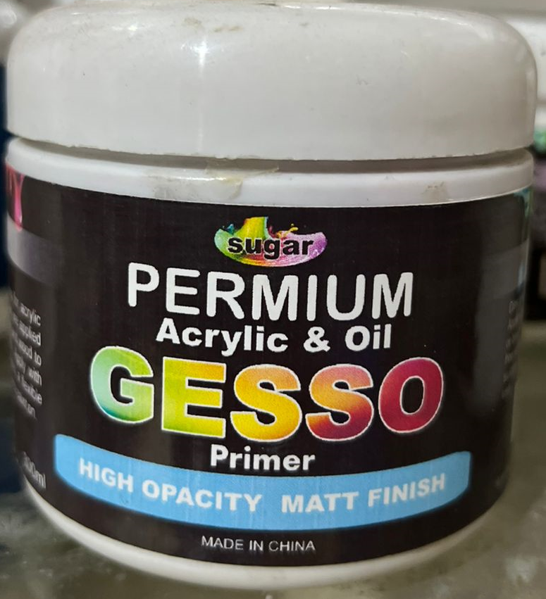 Gesso Primer  Premium Acrylic & oil  High quality matt finnish