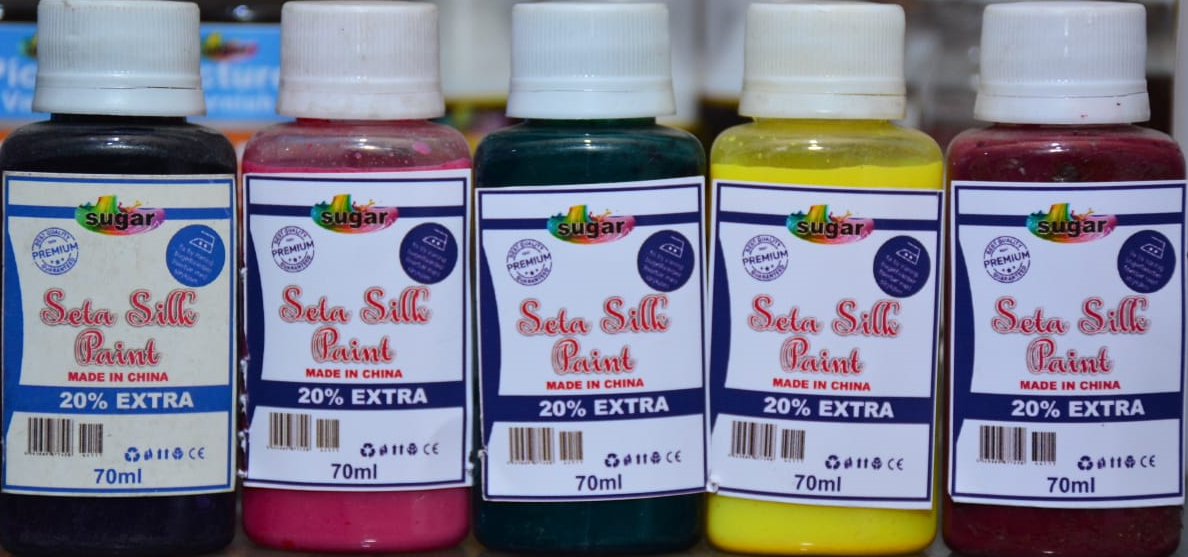 Seta Silk Paint for fabric  70 ml  Brand: Sugar  1 x Unit